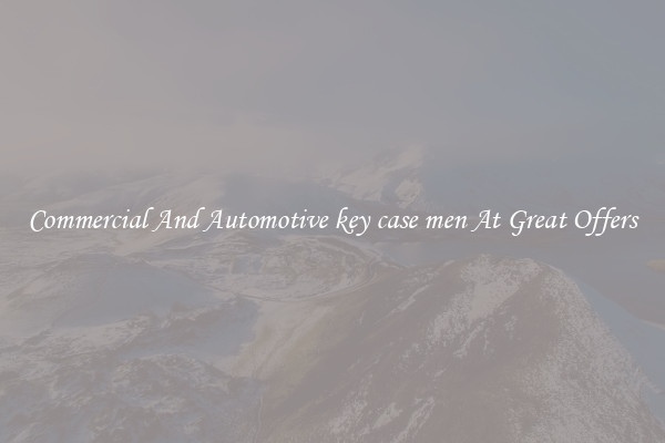 Commercial And Automotive key case men At Great Offers