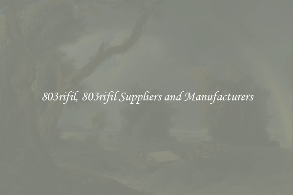 803rifil, 803rifil Suppliers and Manufacturers