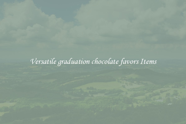 Versatile graduation chocolate favors Items