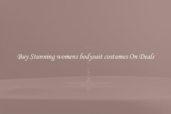 Buy Stunning womens bodysuit costumes On Deals