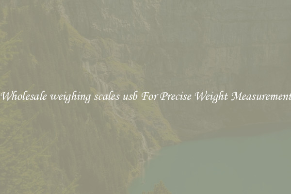 Wholesale weighing scales usb For Precise Weight Measurement