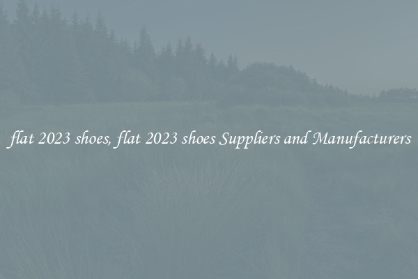 flat 2023 shoes, flat 2023 shoes Suppliers and Manufacturers