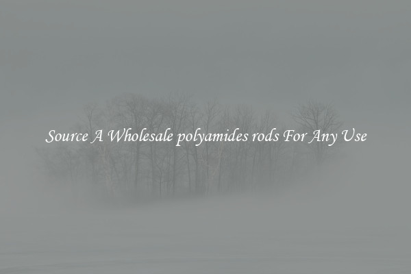 Source A Wholesale polyamides rods For Any Use